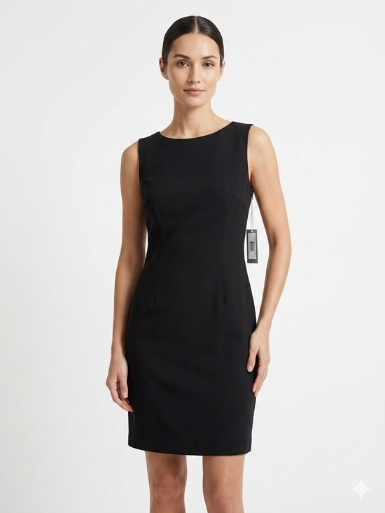 AB Studio Dresses & Skirts - AB Studio Black Sleeveless Sheath Dress